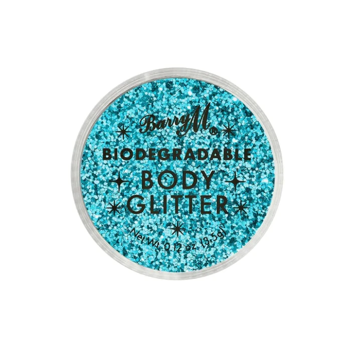 BARRY M Biodegradable Body Glitter Midnight Jewel brokat do twarzy i ciała