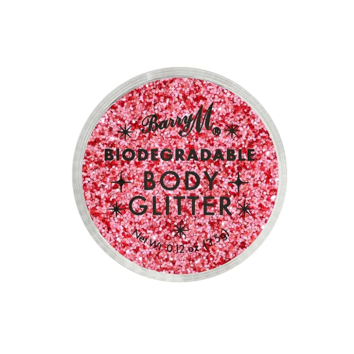 BARRY M Biodegradable Body Glitter Ablaze brokat do twarzy i ciała