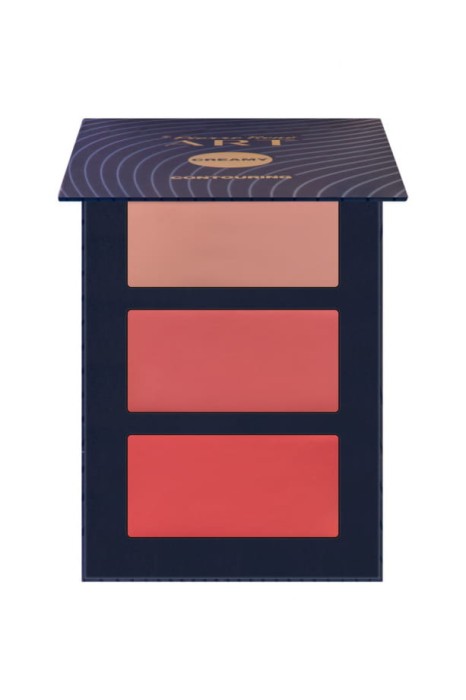 PIERRE RENE paleta kremowych róży do policzków Cream Contouring ART 01
