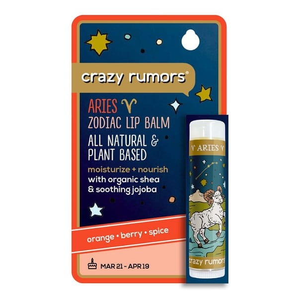 CRAZY RUMORS balsam do ust Zodiak Baran - spices, orange, berry