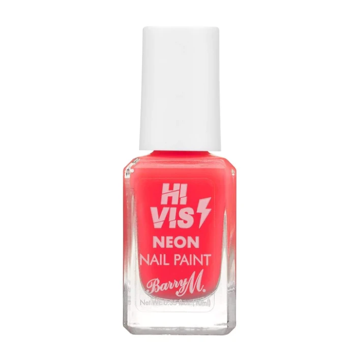 BARRY M Hi Vis Neon Nail Paint Coral Blaze