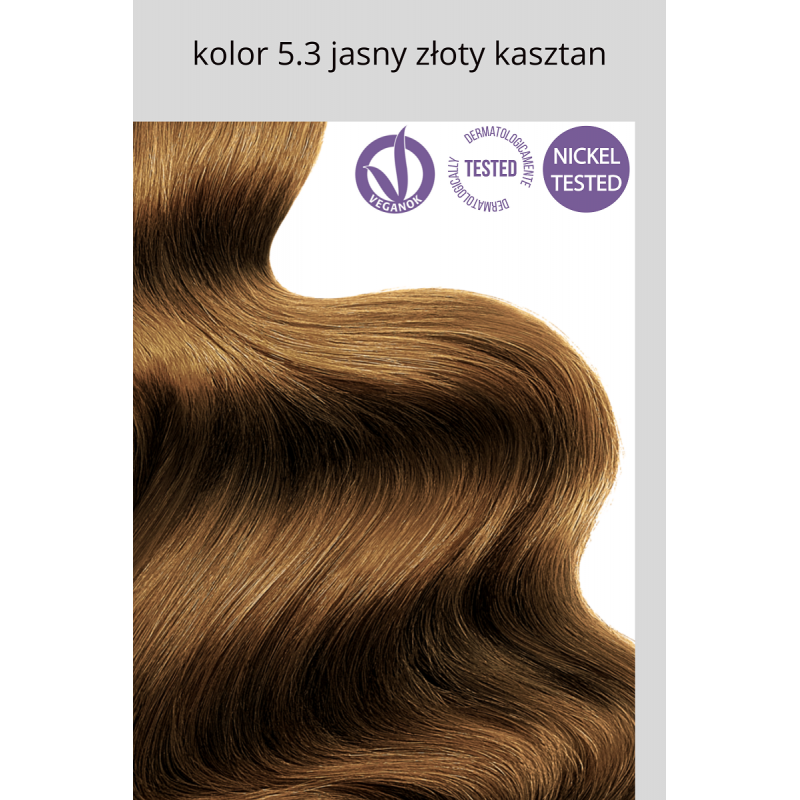 FLOWERTINT Farba do włosów 5.3 Jasny złoty kasztan