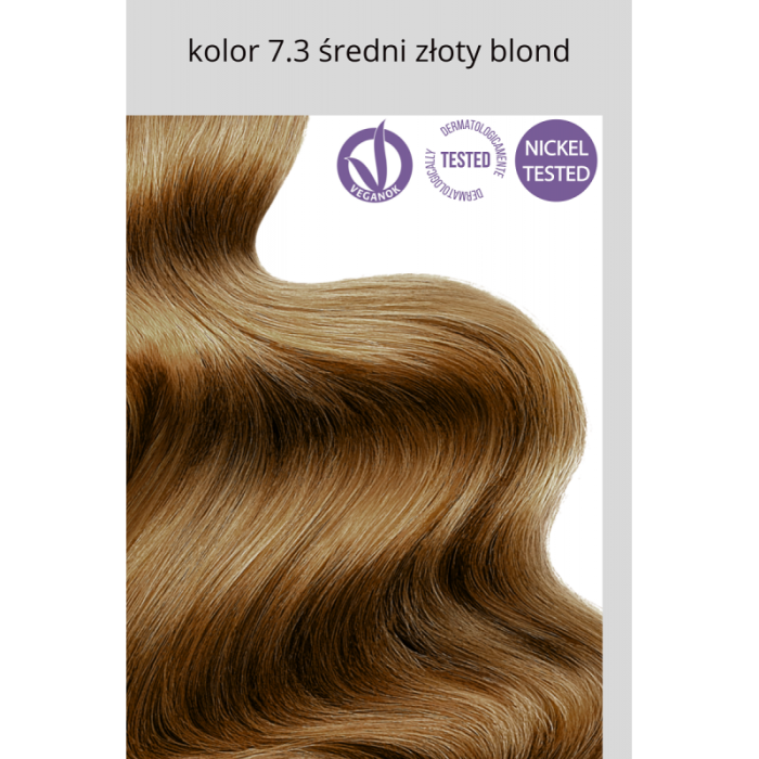 FLOWERTINT Farba do włosów 7.3 Średni złoty blond