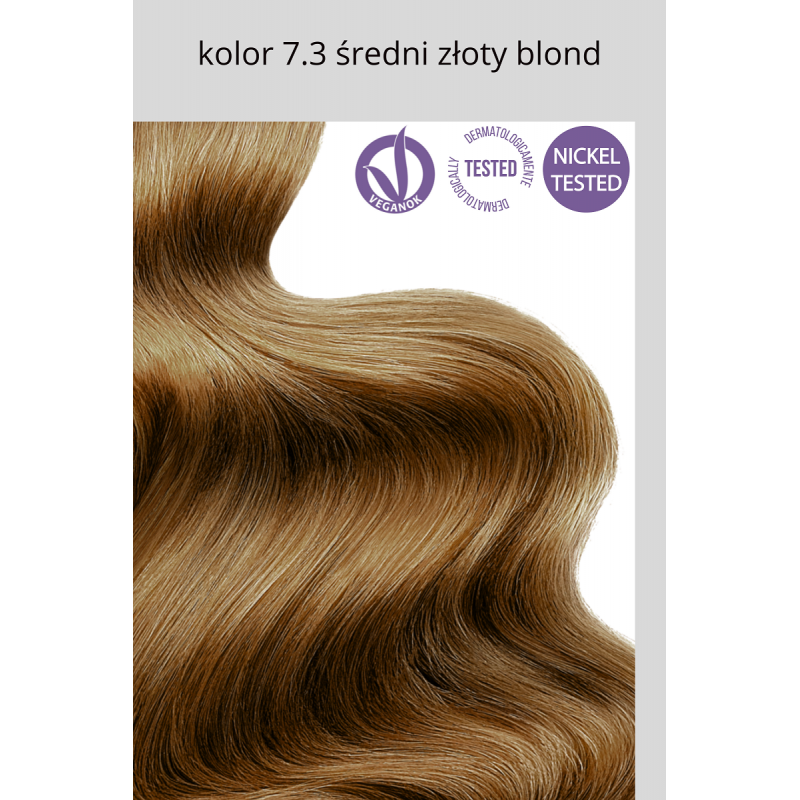 FLOWERTINT Farba do włosów 7.3 Średni złoty blond