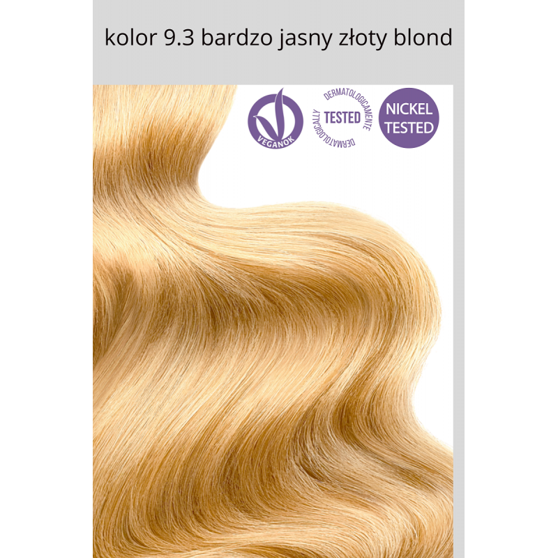 FLOWERTINT Farba do włosów 9.3 Bardzo jasny złoty blond