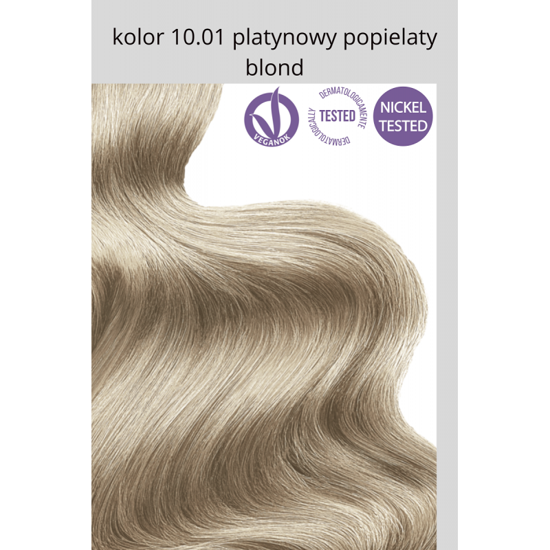 FLOWERTINT Farba do włosów 10.01 Platynowy popielaty blond