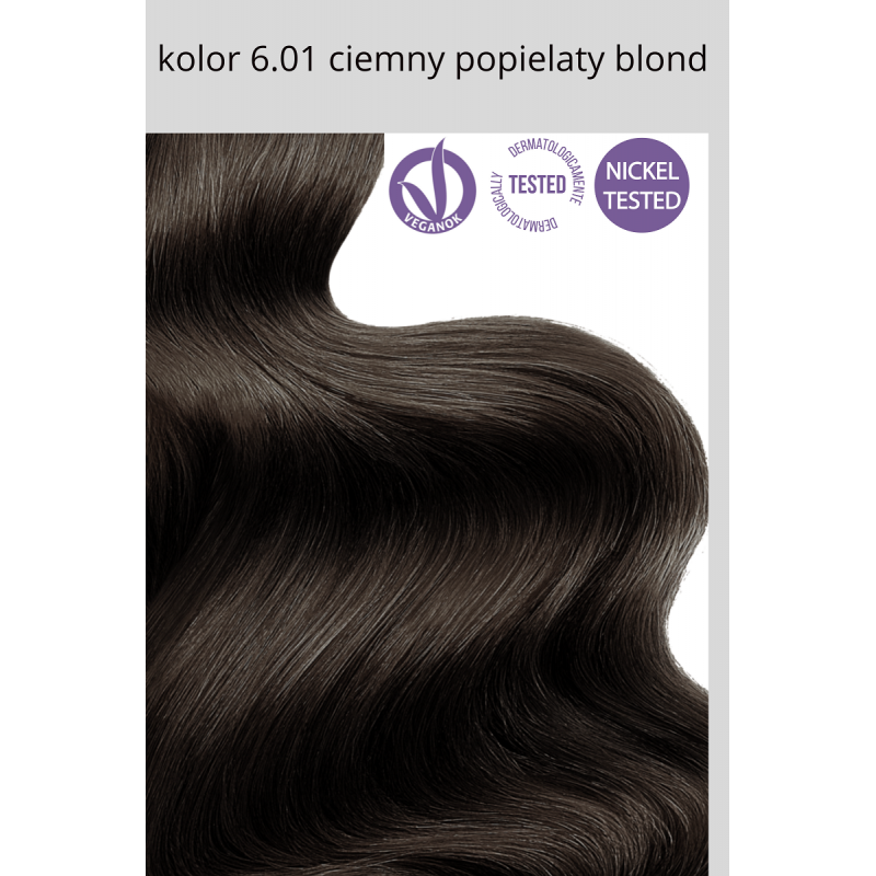 FLOWERTINT Farba do włosów 6.01 Ciemny popielaty blond
