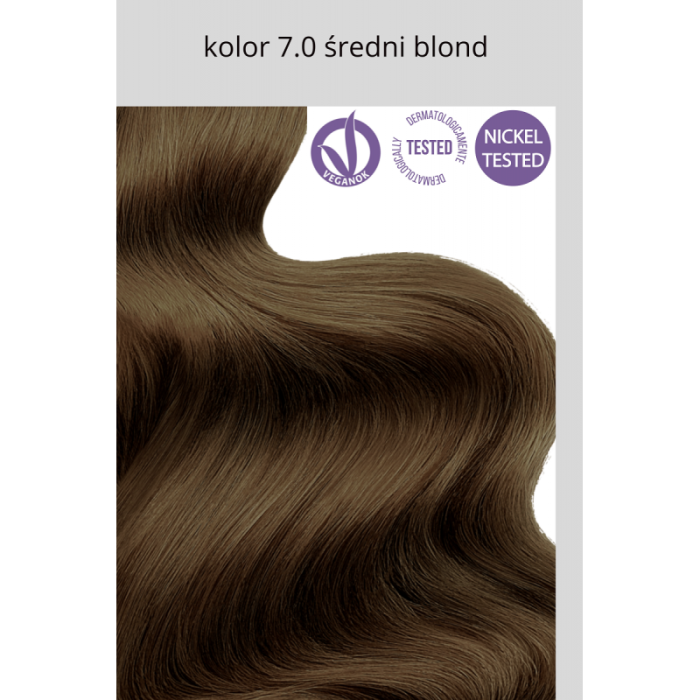 FLOWERTINT Farba do włosów 7.0 Średni blond