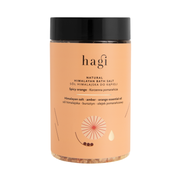 HAGI Sól do kąpieli – Korzenna Pomarańcza 480 g