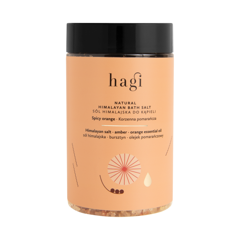 HAGI Sól do kąpieli – Korzenna Pomarańcza 480 g