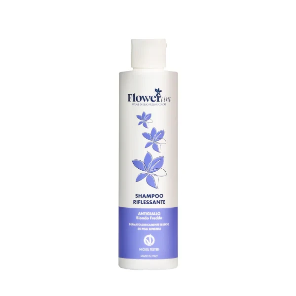 FLOWERTINT Szampon koloryzujący ożywiający kolor, chłodny blond - przeciw żółtym refleksom