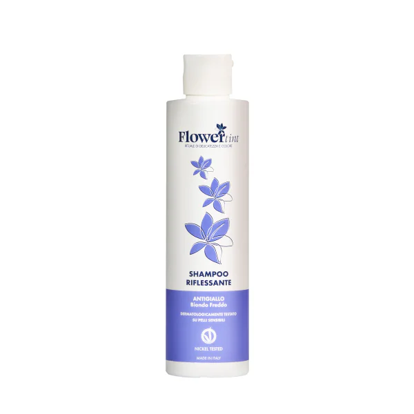 FLOWERTINT Szampon koloryzujący ożywiający kolor, chłodny blond - przeciw żółtym refleksom