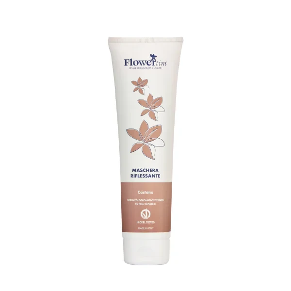 FLOWERTINT Maska koloryzująca ożywiająca i intensyfikująca kolor BRĄZOWA