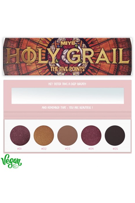 MIYO MAKEUP paleta cieni do powiek Five Points 16 Holy Grail