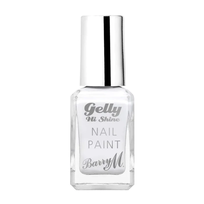 BARRY M Gelly Hi Shine Nail Paint Cotton White