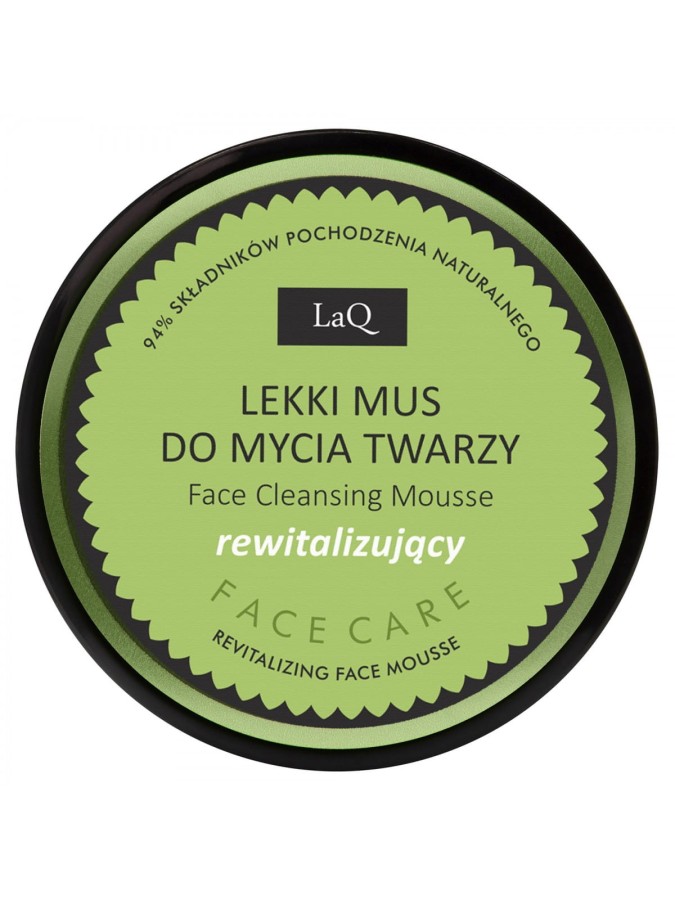 LAQ Mus do mycia twarzy rewitalizujący KIWI I WINOGRONA