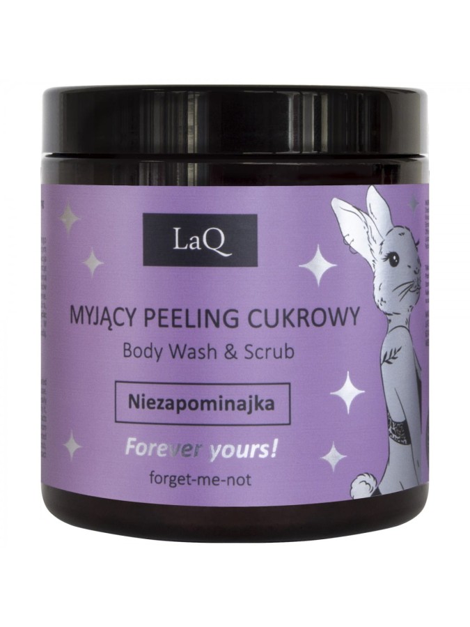 LAQ Naturalny peeling myjący scrub NIEZAPOMINAJKA