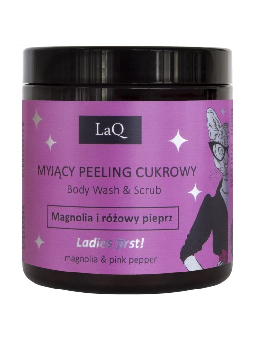 LAQ Naturalny peeling myjący scrub MAGNOLIA