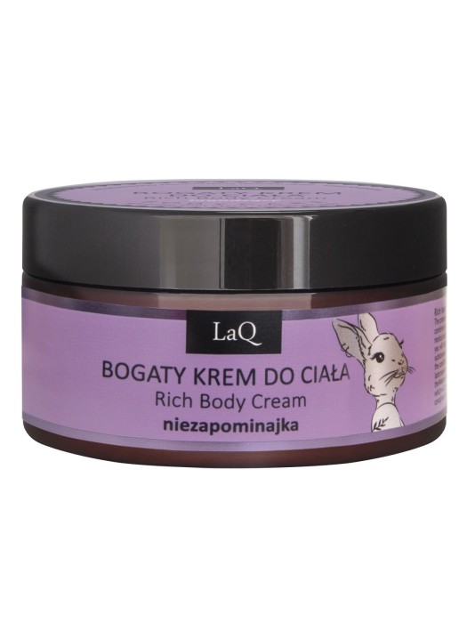LAQ Bogaty krem do ciała NIEZAPOMINAJKA