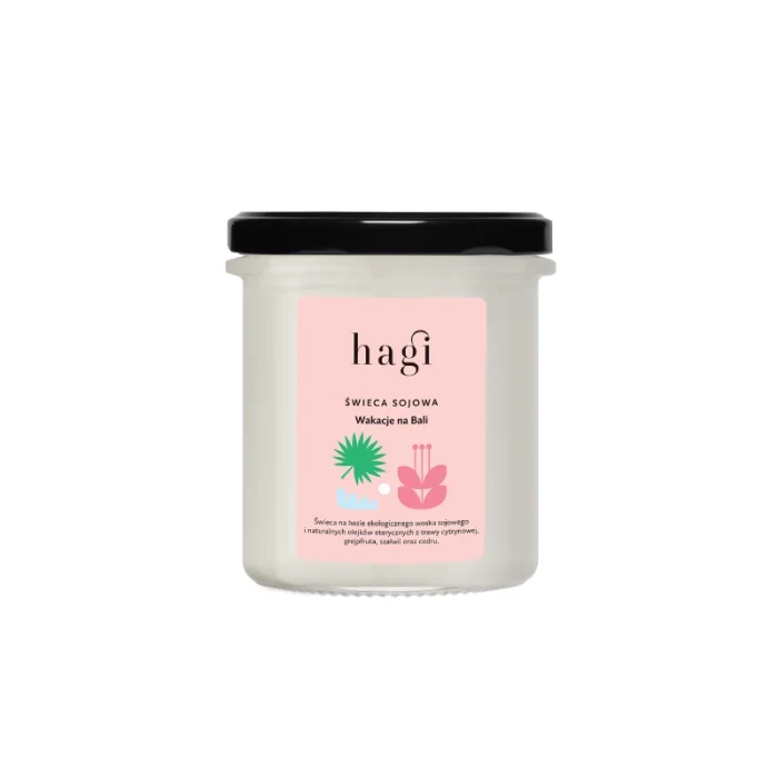 HAGI Świeca sojowa Wakacje Na Bali 215 ml