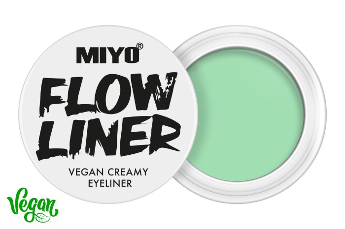 MIYO MAKEUP Flow liner NO. 06 MINT miętowy eyeliner w kremie