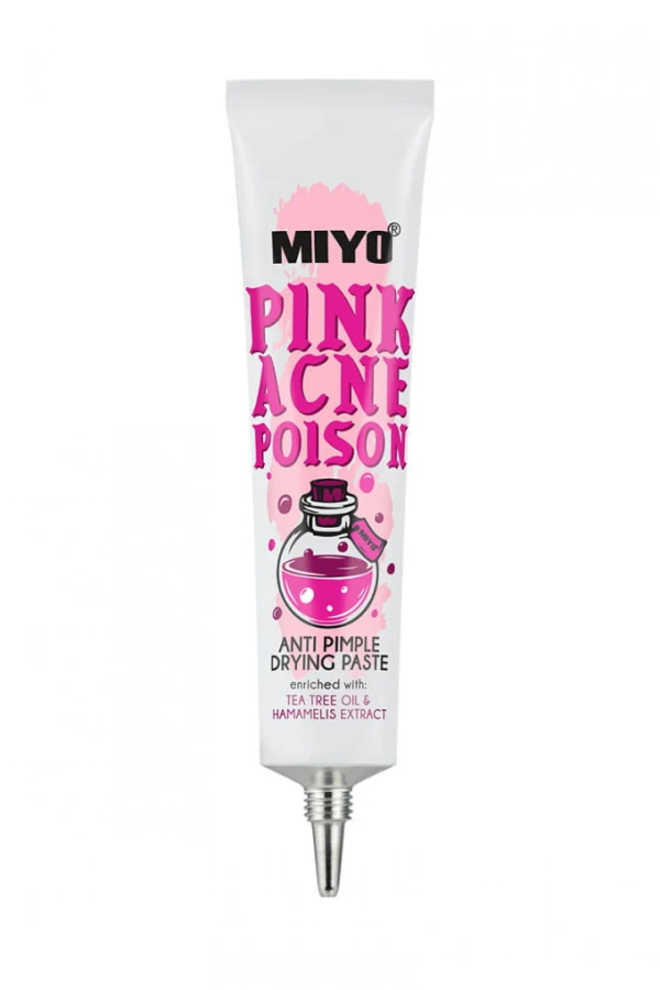 MIYO MAKEUP Pink Acne Poison - punktowa pasta na niedoskonałości