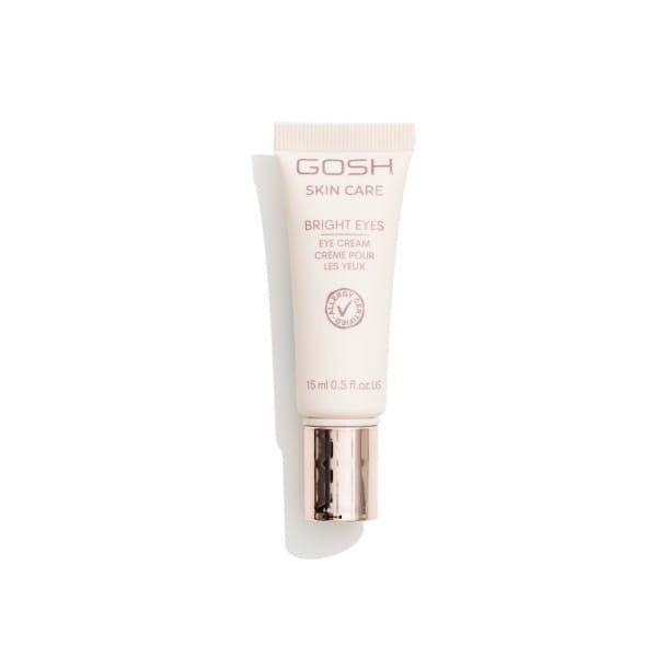 GOSH Skin Care Bright Eyes - Rozświetlający krem pod oczy roller 15ml
