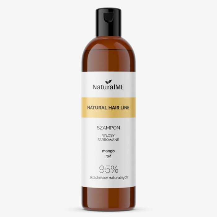 NATURALME Szampon włosy farbowane 300 ml