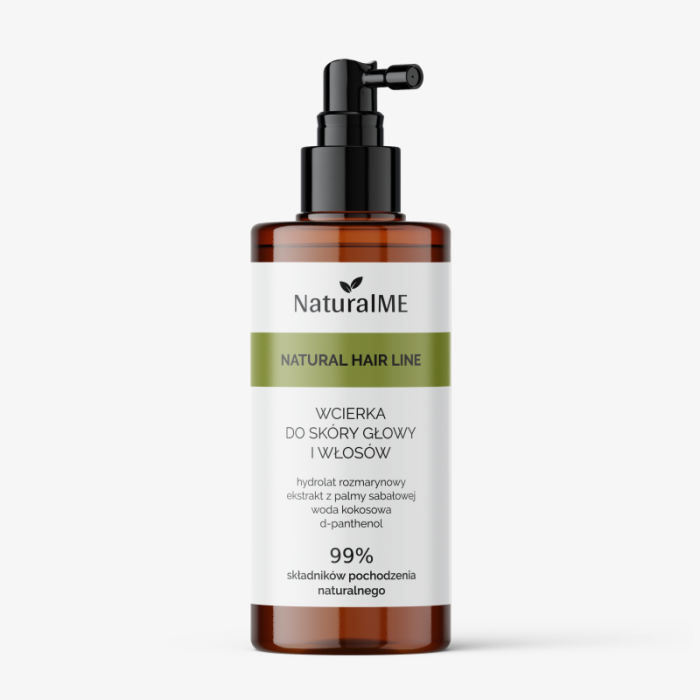 NATURALME Wcierka rozmarynowa stymulująca porost włosów 150 ml