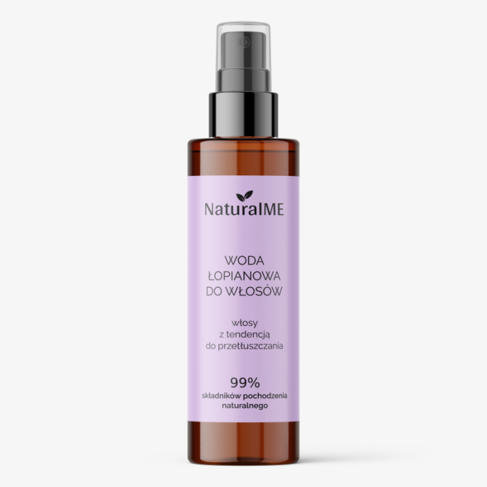 NATURALME Woda łopianowa do włosów tłustych 100 ml