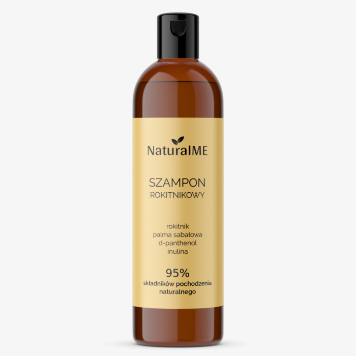 NATURALME Szampon rokitnikowy do włosów tłustych z tendencją do wypadania 300 ml