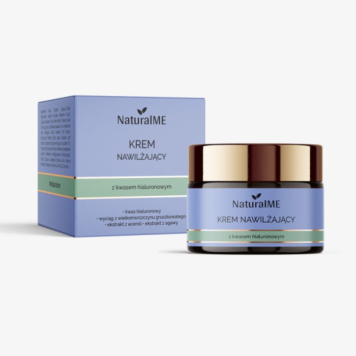 NATURALME Krem nawilżający z kwasem hialuronowym 50 ml