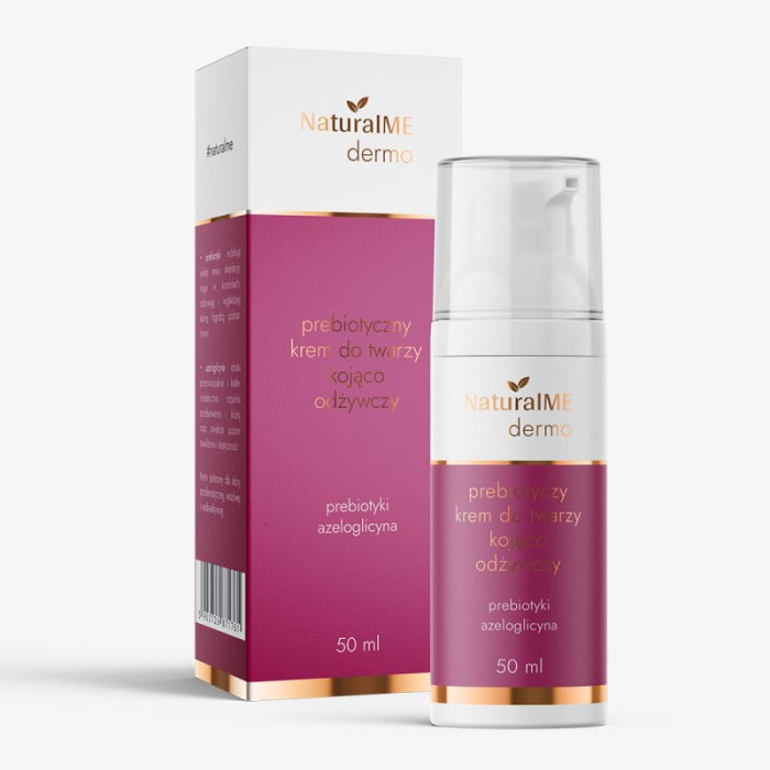 NATURALME Prebiotyczny krem do twarzy kojąco-odżywczy 50 ml