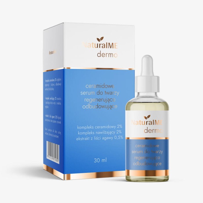 NATURALME Ceramidowe serum do twarzy regenerująco-odbudowujące 30 ml