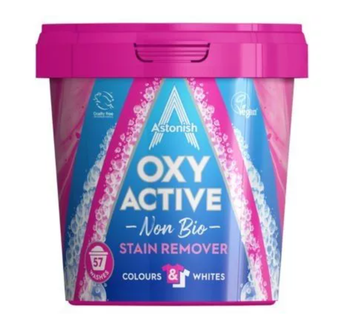 ASTONISH Odplamiacz do tkanin Oxy Active Plus 625g