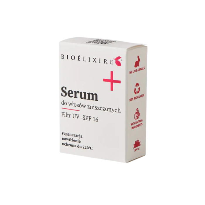 Bioelixire + Serum do zniszczonych włosów z filtrem przeciwsłonecznym 20 ml