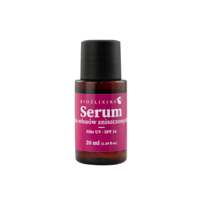 Bioelixire + Serum do zniszczonych włosów z filtrem przeciwsłonecznym 20 ml