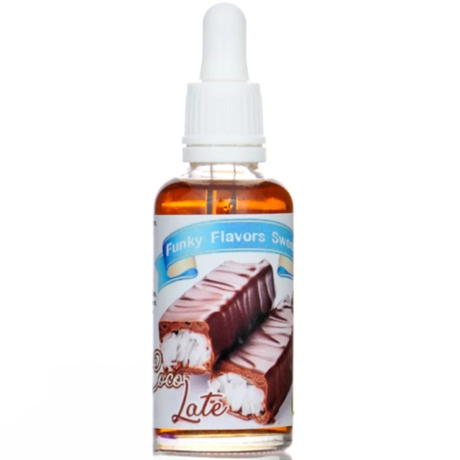FUNKY FLAVORS Sweet CocoLate - słodzony aromat Czekoladowy Batonik &amp; Kokos bez cukru i tłuszczu 50 ml