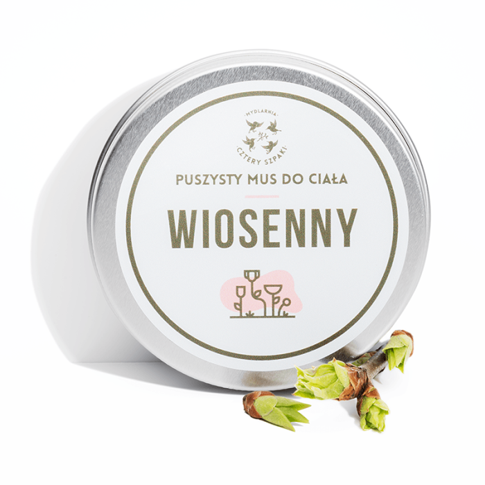 MYDLARNIA CZTERY SZPAKI Puszysty Wiosenny mus do ciała