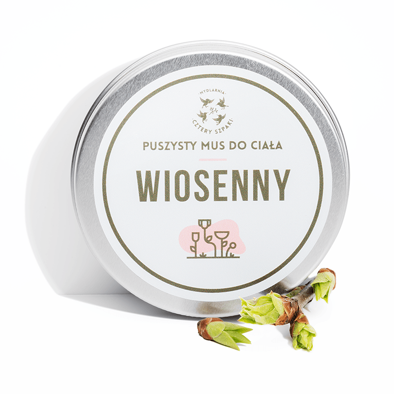 MYDLARNIA CZTERY SZPAKI Puszysty Wiosenny mus do ciała