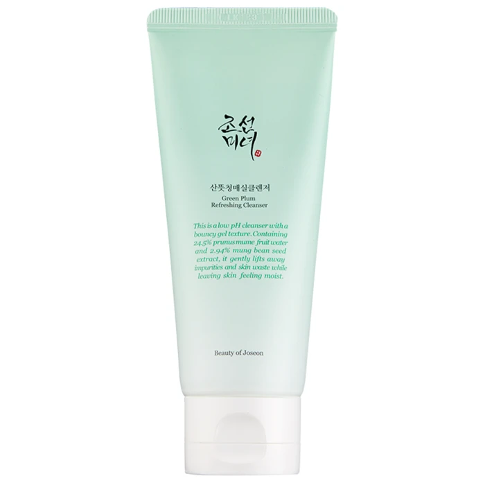 BEAUTY OF JOSEON Green Plum Refreshing Cleanser - odświeżający żel do mycia twarzy 100 ml