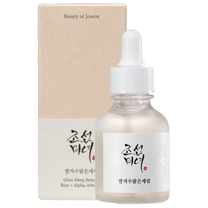 BEAUTY OF JOSEON Glow Deep Serum Rice and Alpha-Arbutin - ryżowe serum rozjaśniające z 2% alfa arbutyną 30 ml