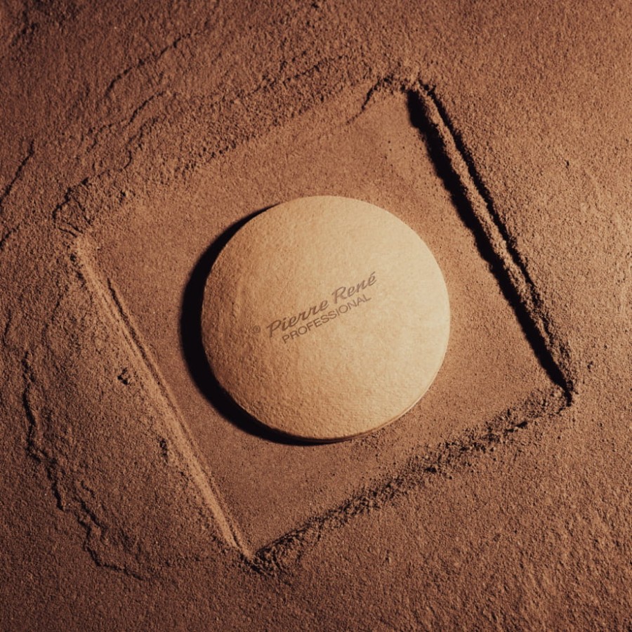 PIERRE RENE Puder wypiekany brązujący - Contouring Matte Bronzer