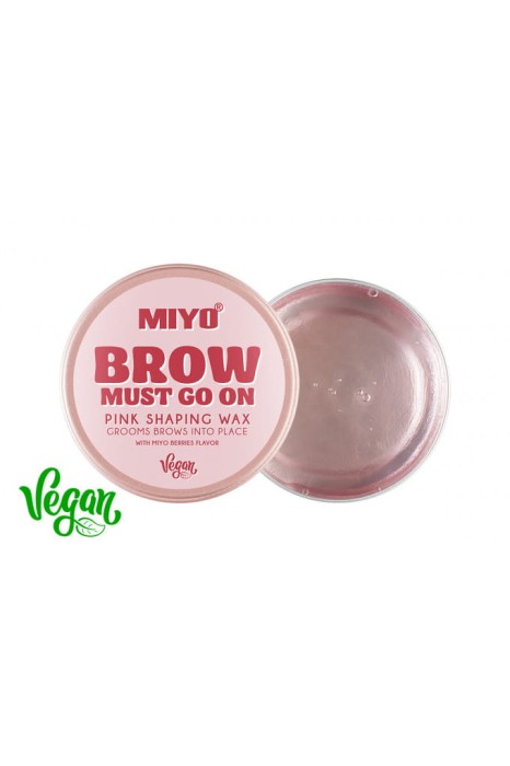 MIYO MAKEUP Brow Must Go On wosk do brwi