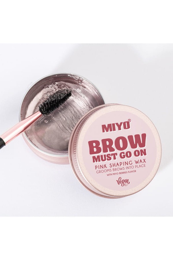 MIYO MAKEUP Brow Must Go On wosk do brwi