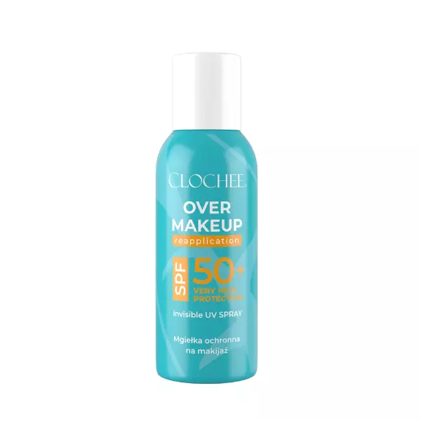 CLOCHEE Mgiełka ochronna na makijaż SPF 50+