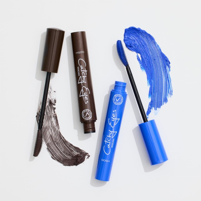 GOSH Tusz do rzęs Catchy Eyes 003 Crazy Blue