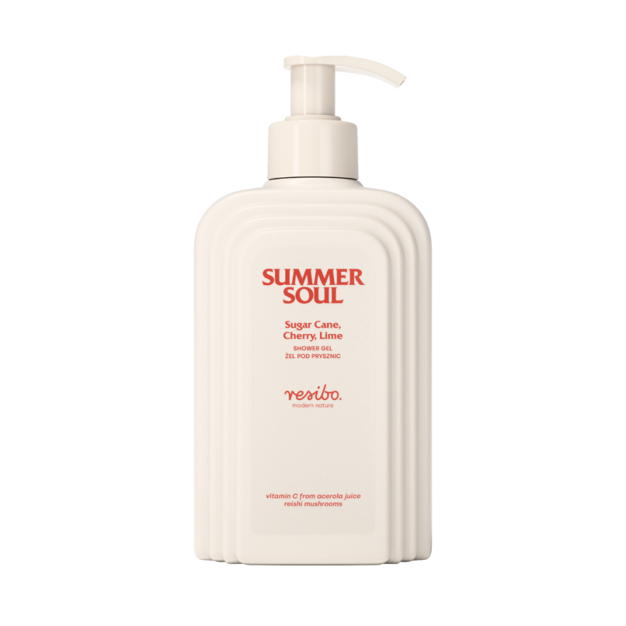 RESIBO Żel pod prysznic Summer Soul - Cherry Cola 350 ml