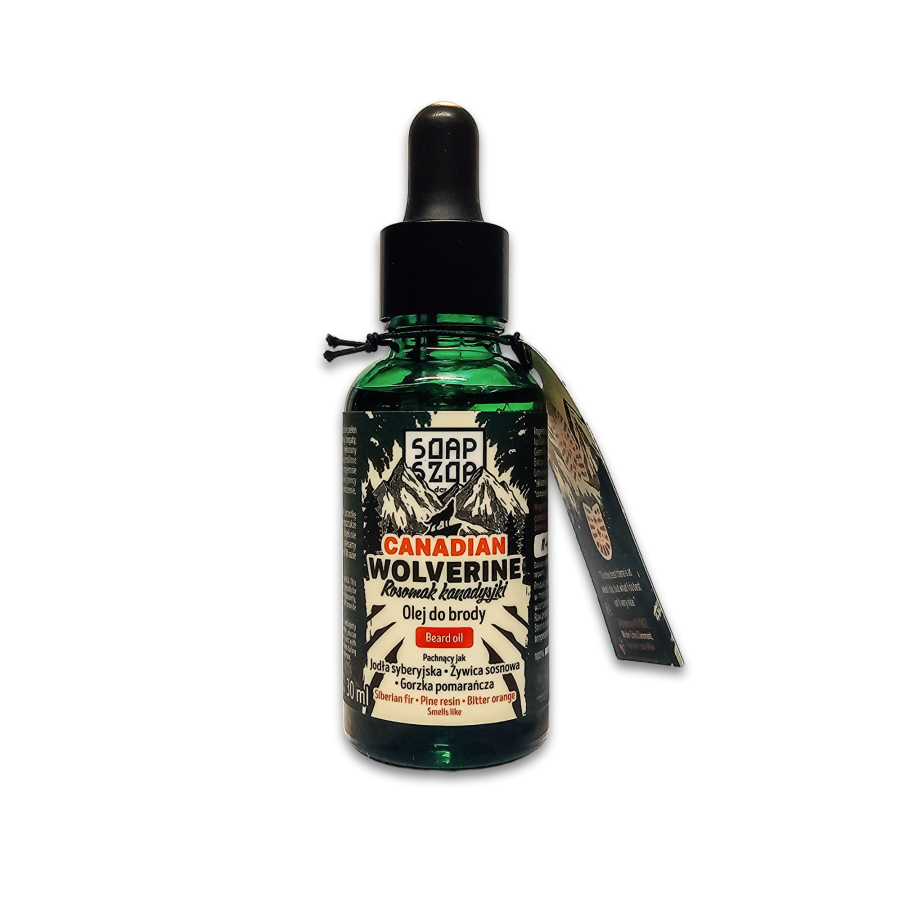 SOAP SZOP Rosomak Kanadyjski – Olej do brody 30 ml