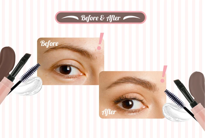 J.CAT BEAUTY Attention! 4 in 1 Pomade + Brow Gel Soft Brown